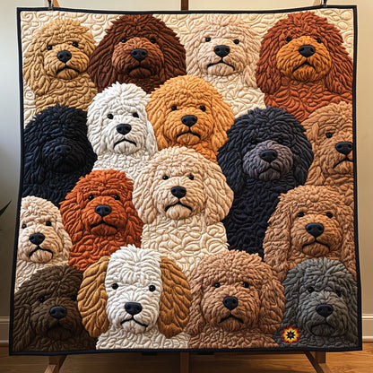 Doodle Dog WJ1012014CL Quilt