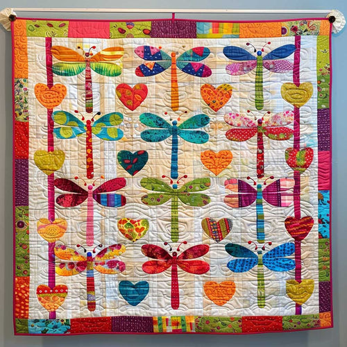 Patchwork Dragonflies WJ2609010CL Quilt