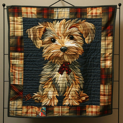 Cute Terrier Dog WJ1710010CL Quilt