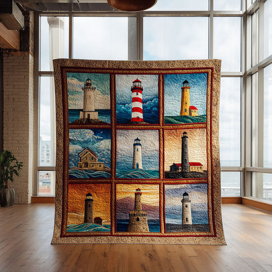Lighthouse Coastal Light CW1208050CL Quilt