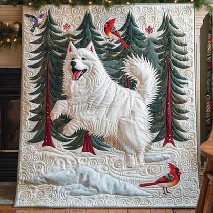 Samoyed Bliss WN2210009CL Quilt