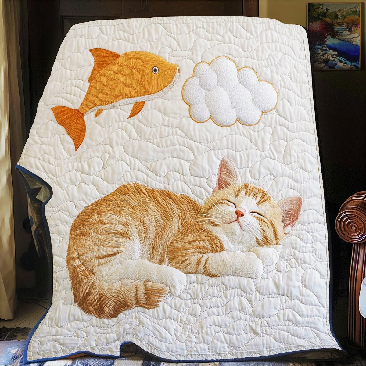 Sleeping Kitten XB2802007CL Quilt