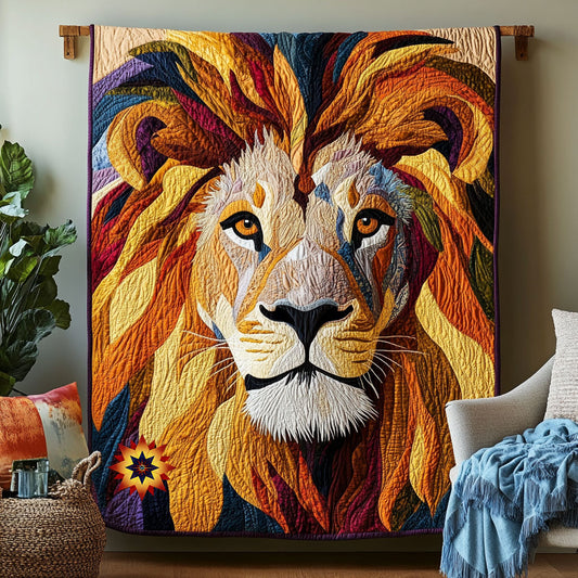 Abstract Lion WX2910001CL Quilt