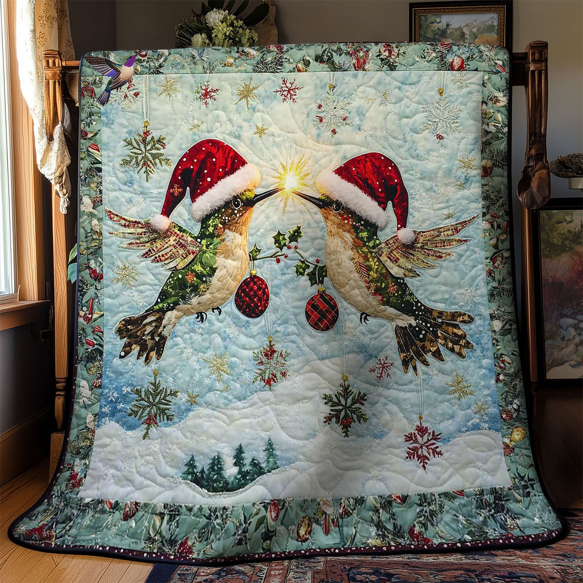 Hummingbird Joy WN1112048CL Quilt