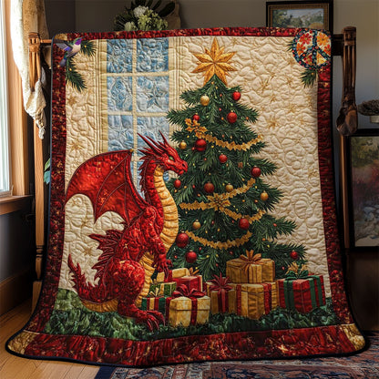 Dragon’s Christmas Wish WN0612042CL Quilt