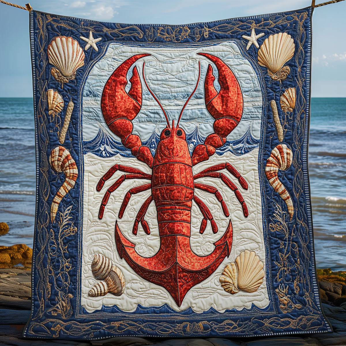 Anchor Lobster XB0804015CL Quilt