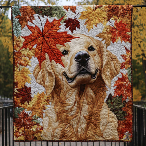 Golden Retriever WU1110008CL Quilt