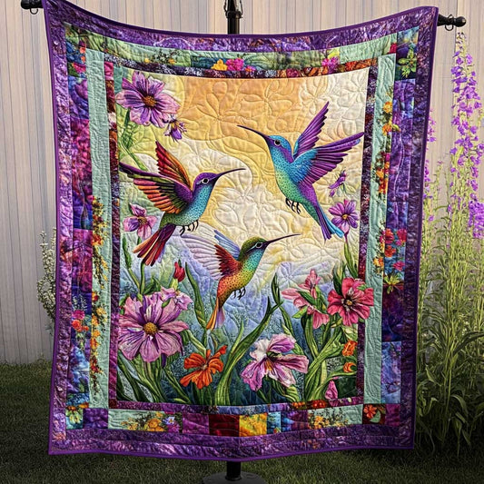 Hummingbird Purple Mystique WN2809014CL Quilt