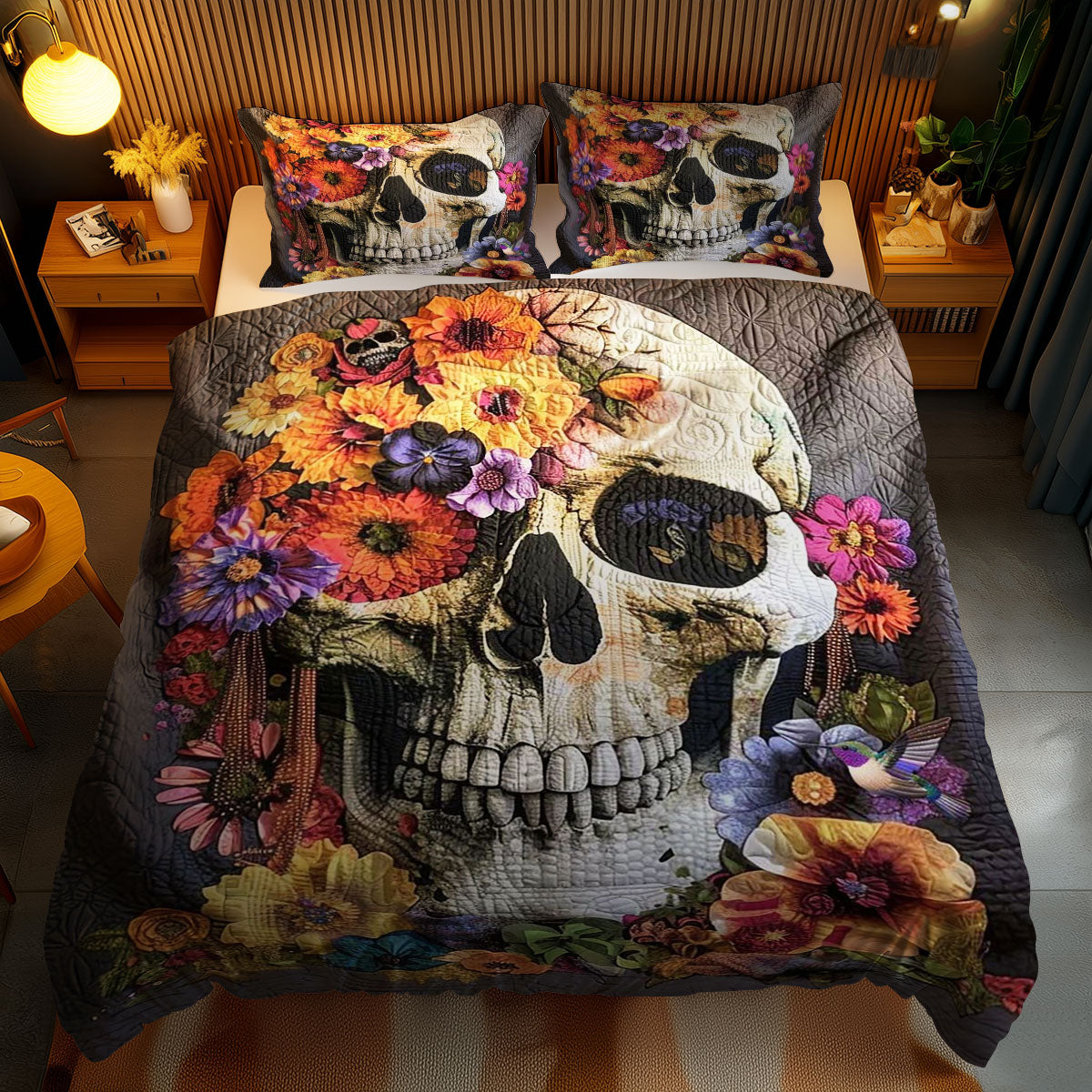 Garden Of Skulls WN2110094CL Duvet Cover Set