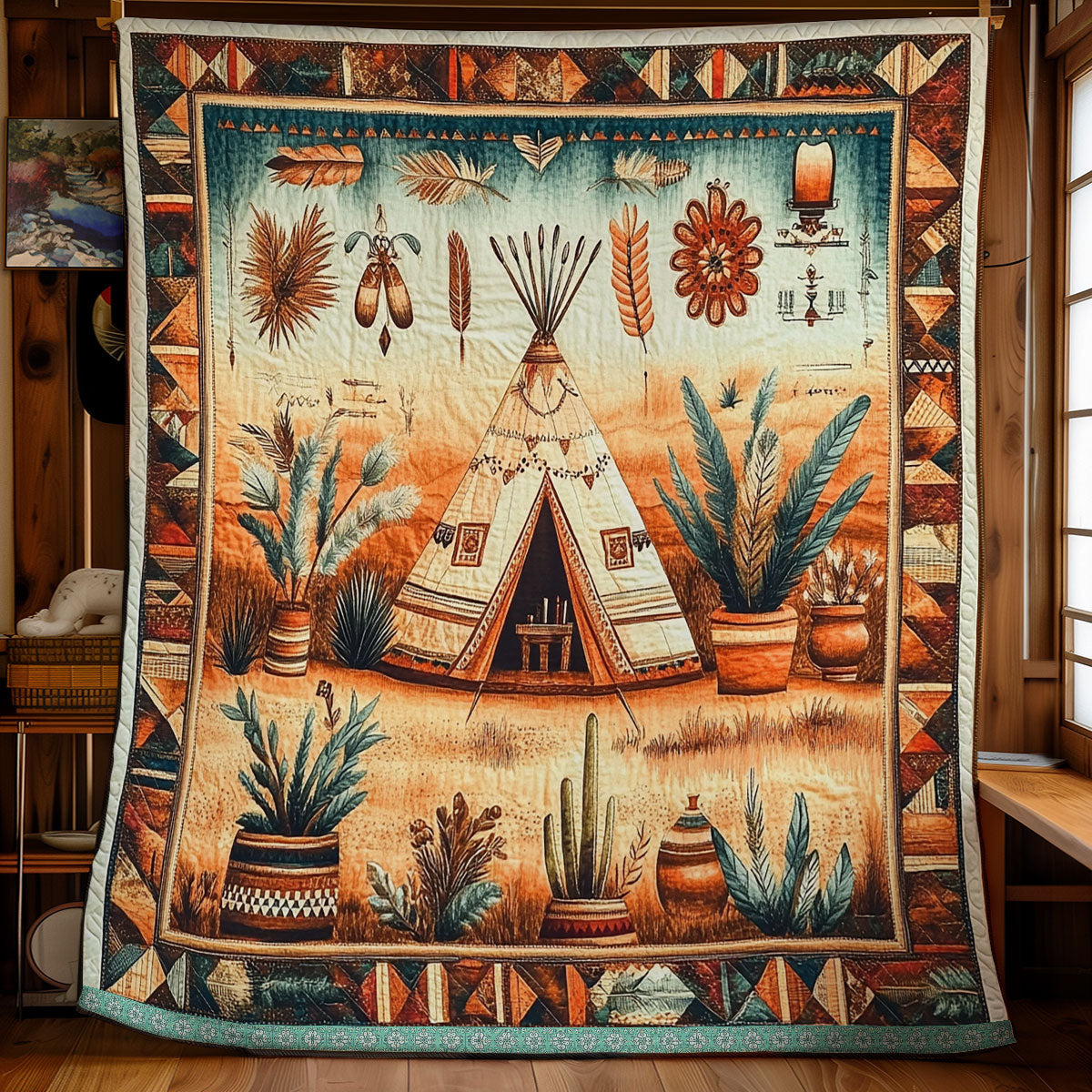 Desert Harmony WX1311016CL Quilt