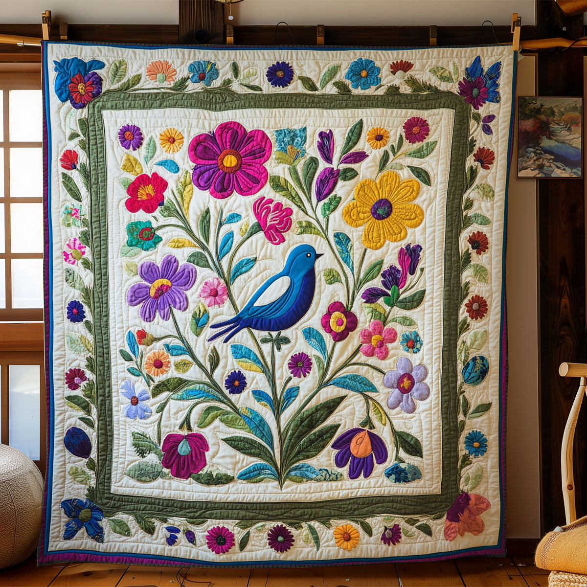 Garden WY1002077CL Quilt