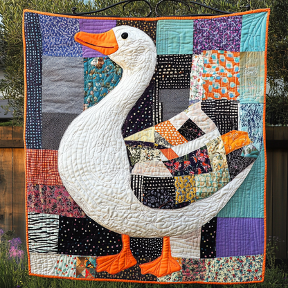 Patchwork Duck WU1012022CL Quilt