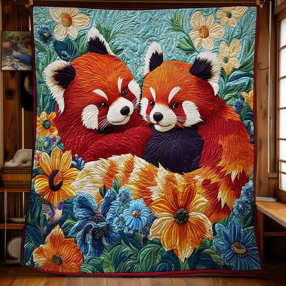 Couple Red Panda WY0212049CL Quilt