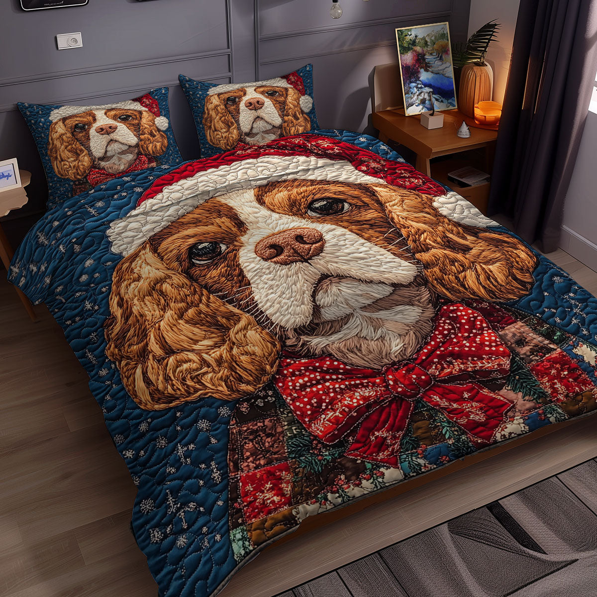 Cocker Spaniel WX2311058CL Duvet Cover Set