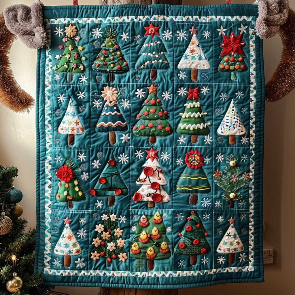 Christmas Tree WJ0710006CL Quilt