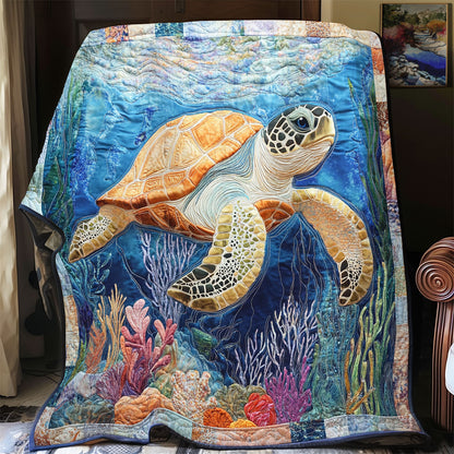 Marine Turtle WX3012027CL Quilt