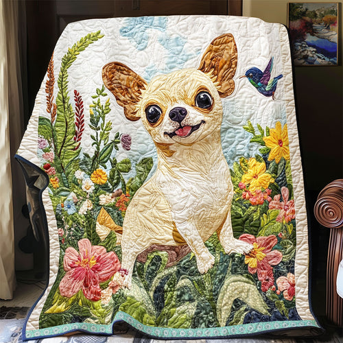 Happy Chihuahua WX1812020CL Quilt