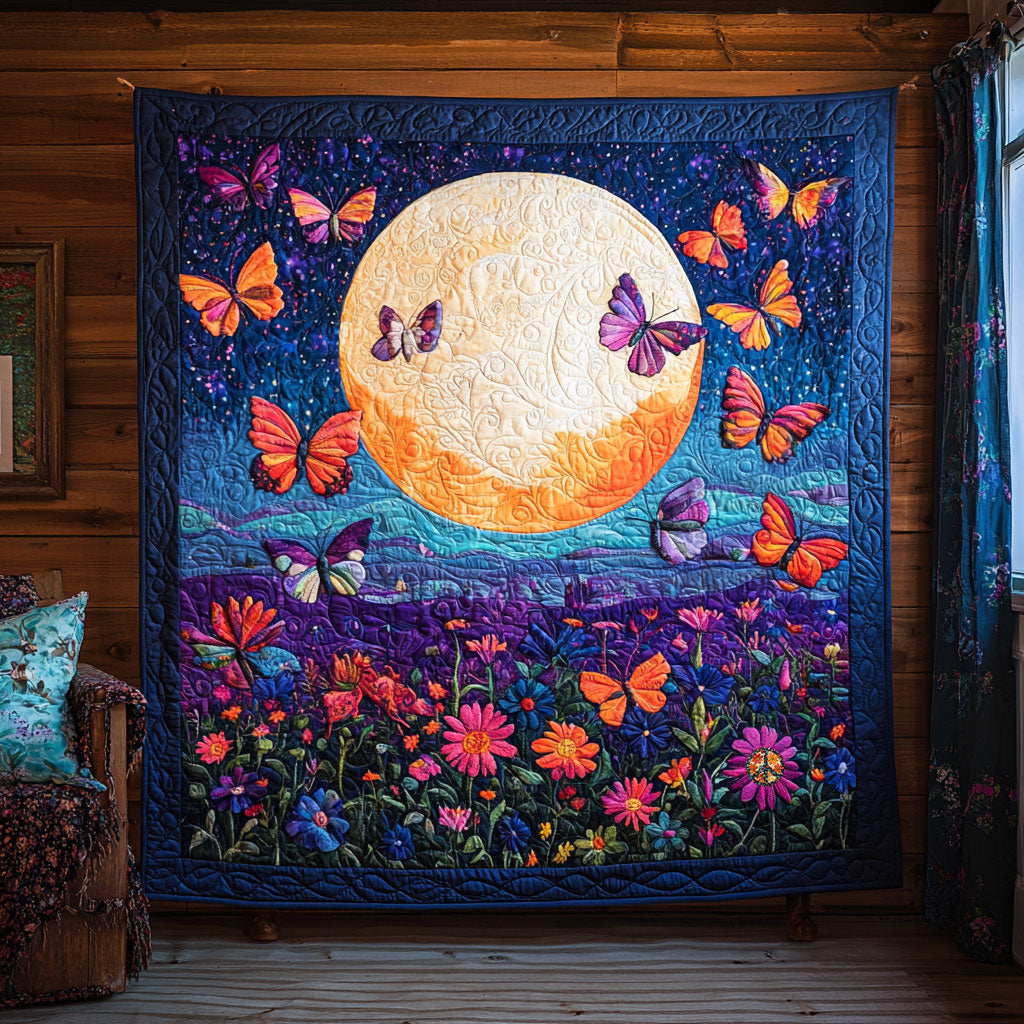 Butterfly Night WJ2311004CL Quilt