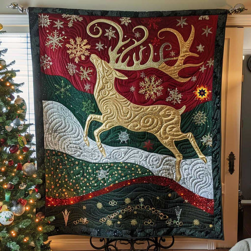 Christmas Reindeer Symbol WP1710021CL Quilt