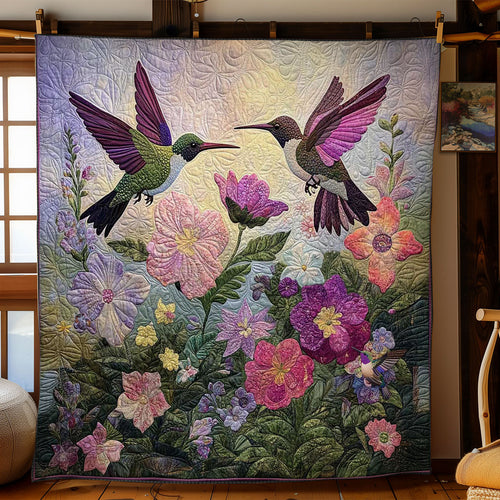 Mystic Hummingbird Garden WN0111007CL Quilt