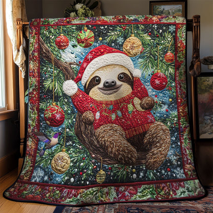 Snug Sloth Noel WN1612013CL Quilt