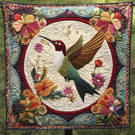 Hummingbird Petal Dance WN0910004CL Quilt