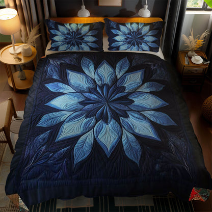 Enchanting Blue Flower Meadow WN1010124CL Duvet Cover Set