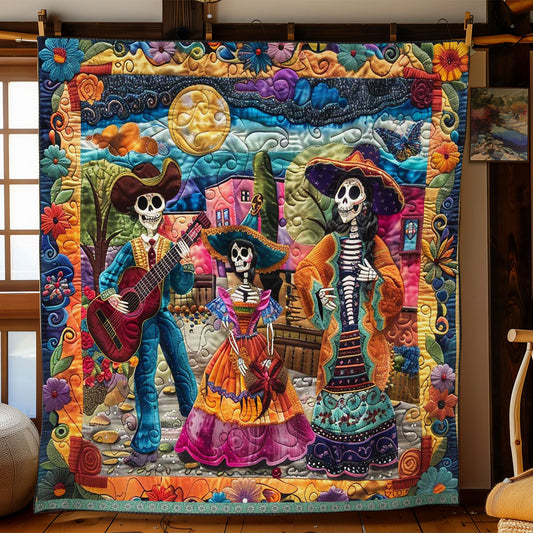 Day Of The Dead WJ2009010CL Quilt