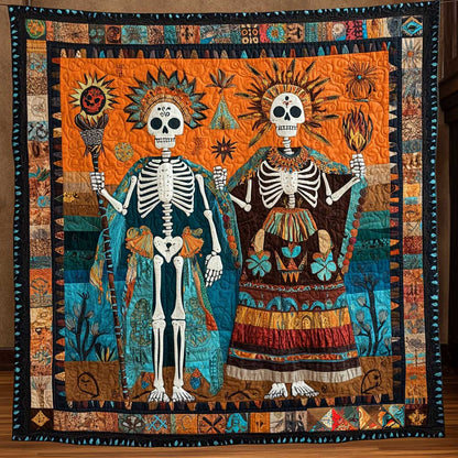 Day Of The Dead Sacred Tradition WN2610037CL Quilt