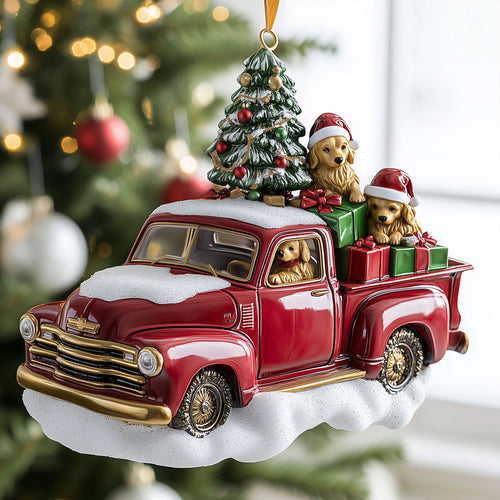 Goldens' Joyride LT3010010CL Christmas Ornament