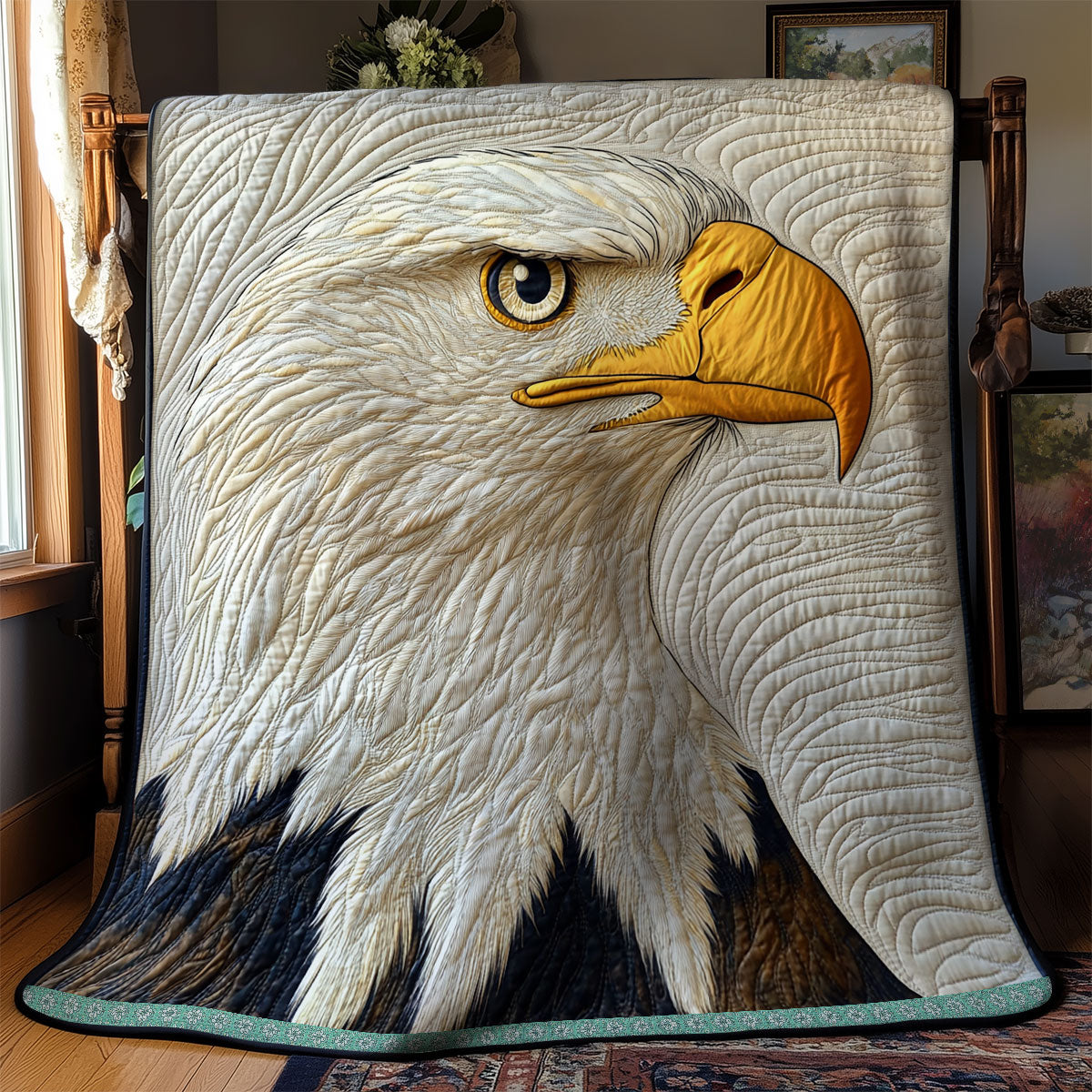 Eagle Portrait WX1212019CL Quilt