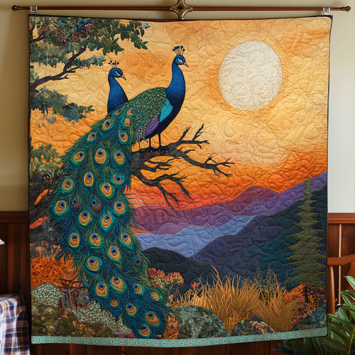Sunlight Peacock WX1312049CL Quilt
