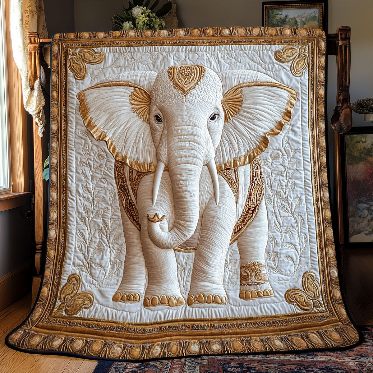 Luxurious Elephant WX2001064CL Quilt
