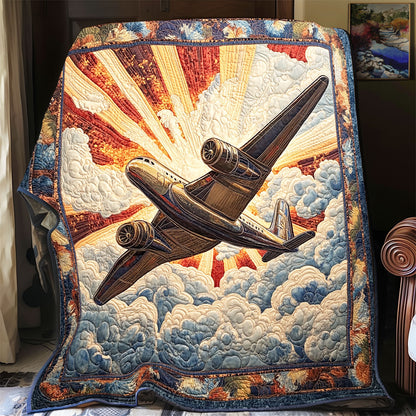 Majestic Airplane XB1604001CL Quilt