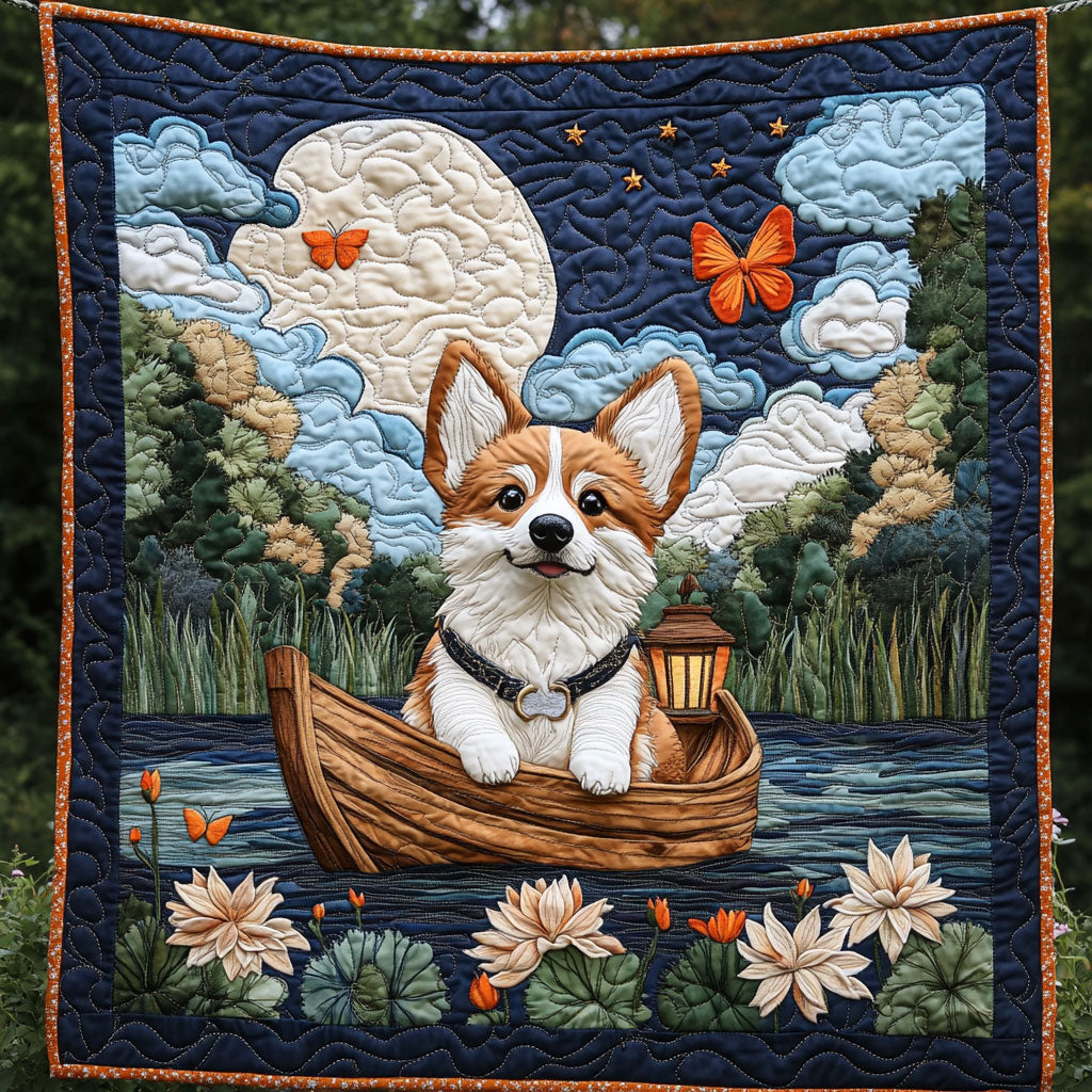 Corgi Rowing Boat WT2402034CL Quilt