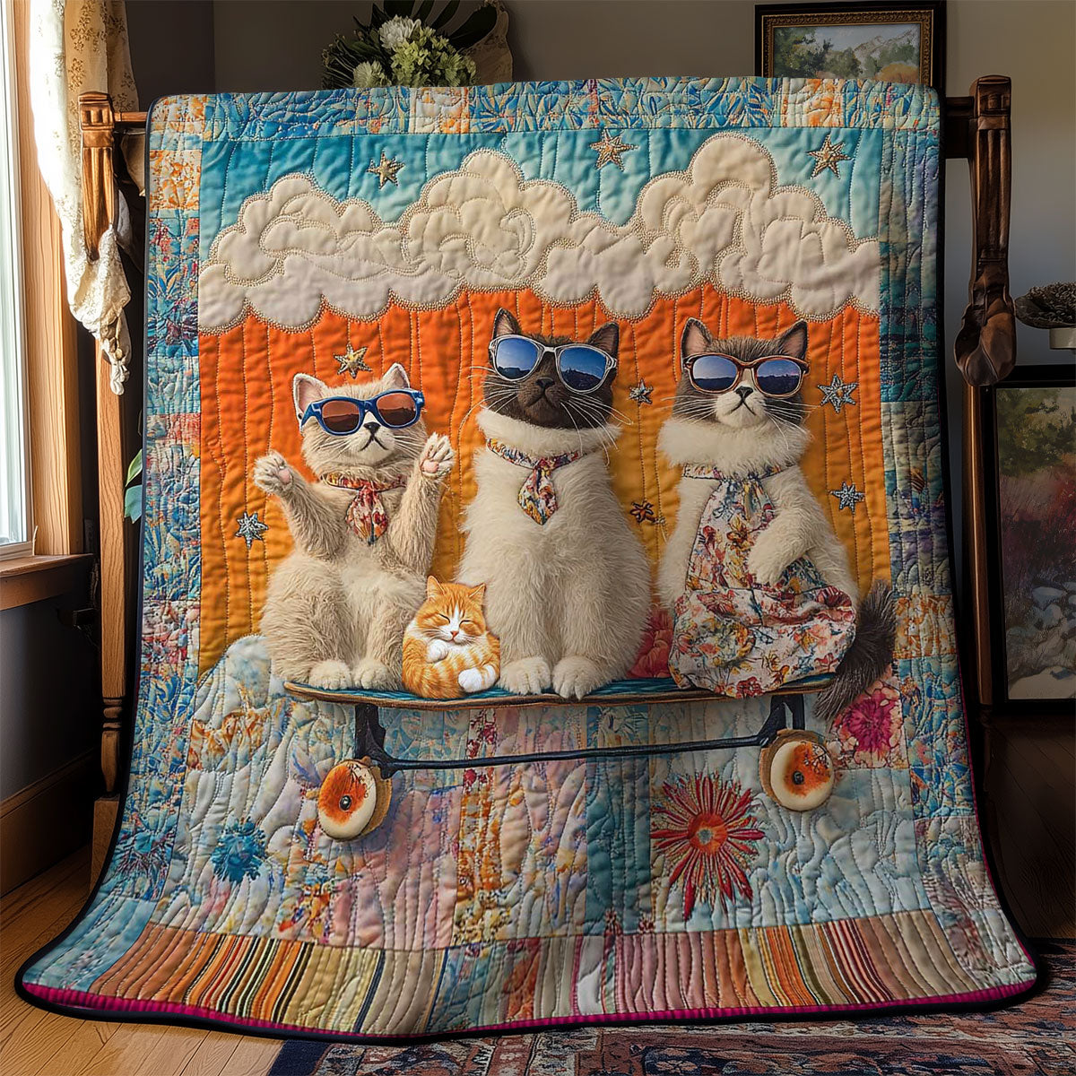 Fun Siamese WN2311065CL Quilt