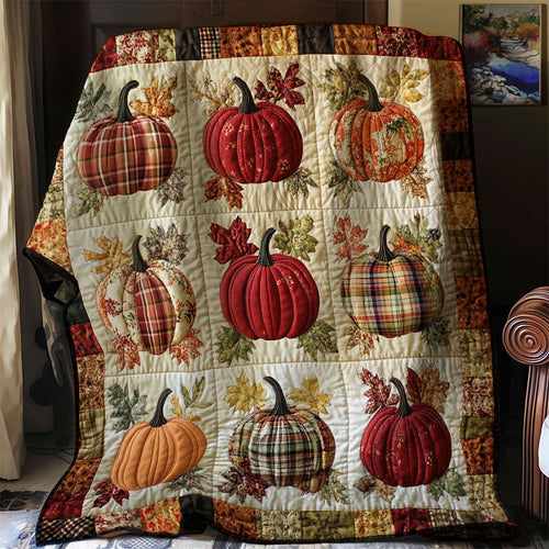 Thanksgiving Pumpkin WJ0601023CL Quilt