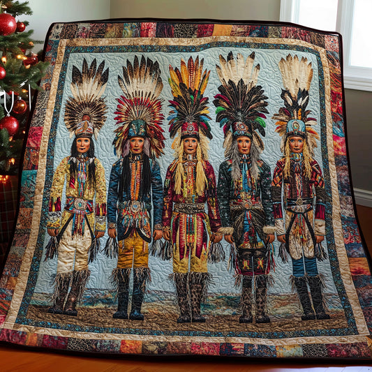 Nutcracker Native American WY0811029CL Quilt