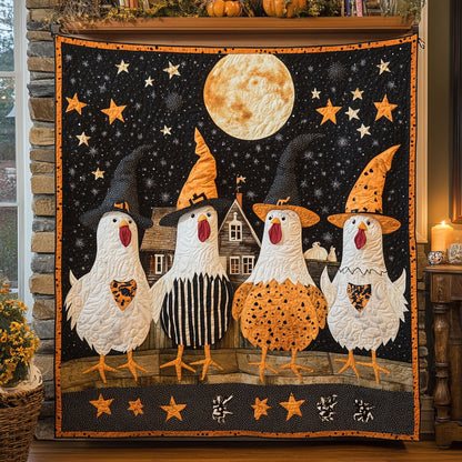 Chicken Halloween WT0110001CL Quilt