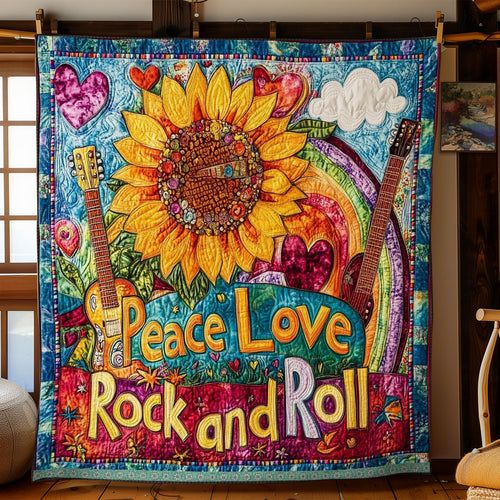 Sunflower Guitar WX1211032CL Quilt