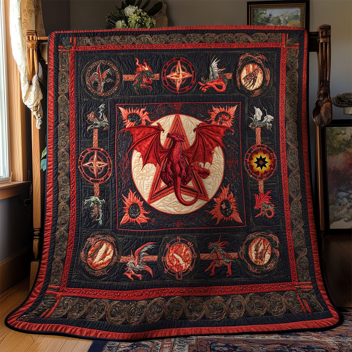 Sacred Dragon Emblem WN1912058CL Quilt