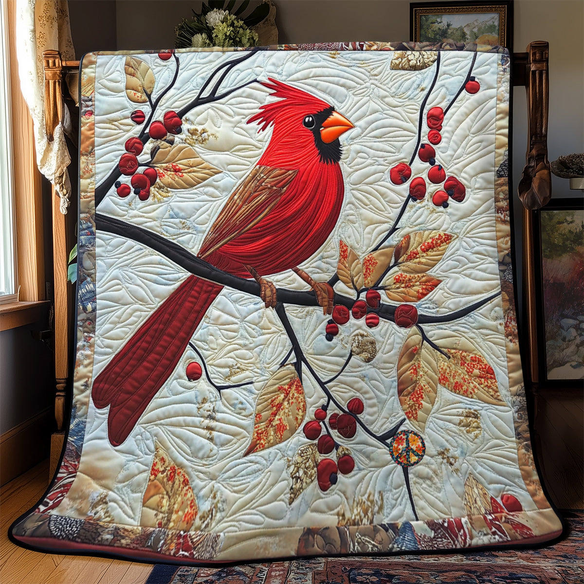 Songbirds of the Winter Forest YR2812008CL Quilt