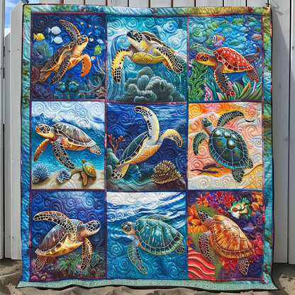 Turtle Haven WP0409049CL Quilt