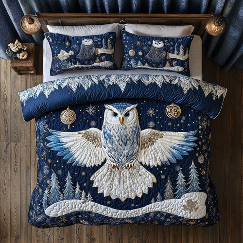 Owl Winter WX3112065CL Duvet Cover Set