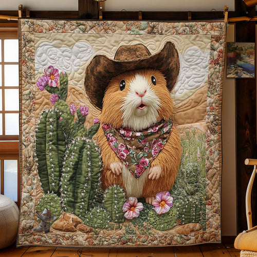 Cowboy Guinea Pig WN3110100CL Quilt