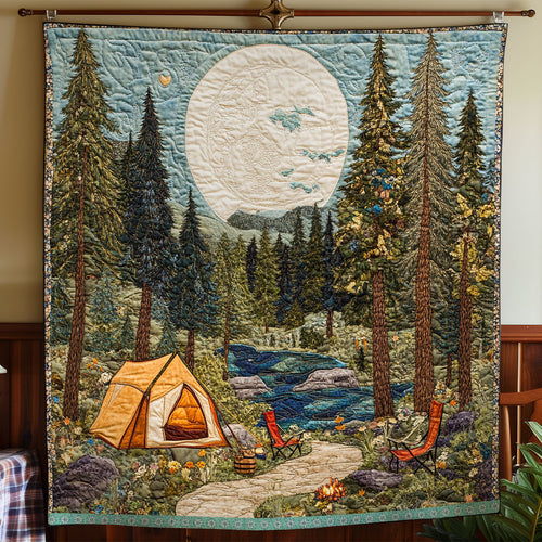 Camping In Forest WX1712006CL Quilt