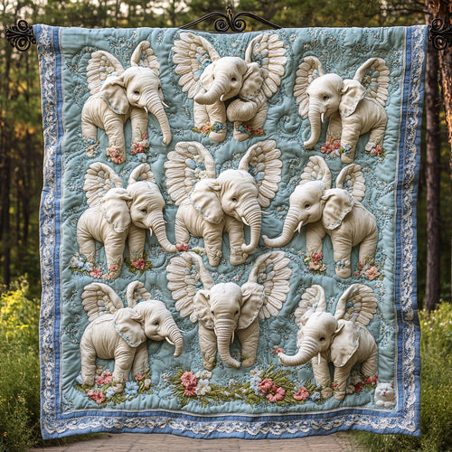 Elephant WU1210032CL Quilt