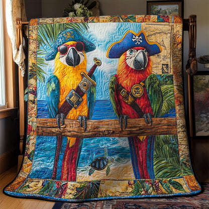 Seafaring Parrot Duo WN1912037CL Quilt