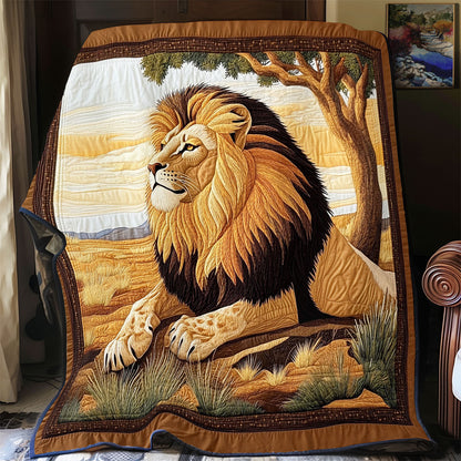 Lion In Sahara WX1701066CL Quilt
