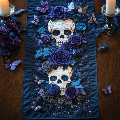 Day Of The Dead Forever WN2910082CL Quilted Table Runner